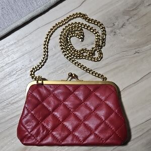Margot KissLock Quilted Leather Crossbody Bag
